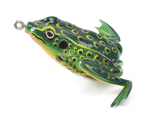 AllBlue Realistic Hollow Body Frog - Tackling The Water