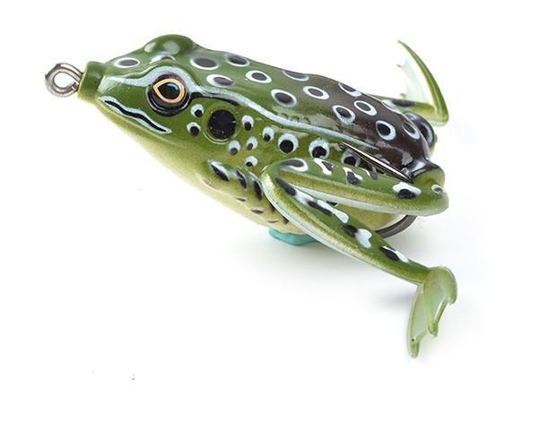 AllBlue Realistic Hollow Body Frog - Tackling The Water