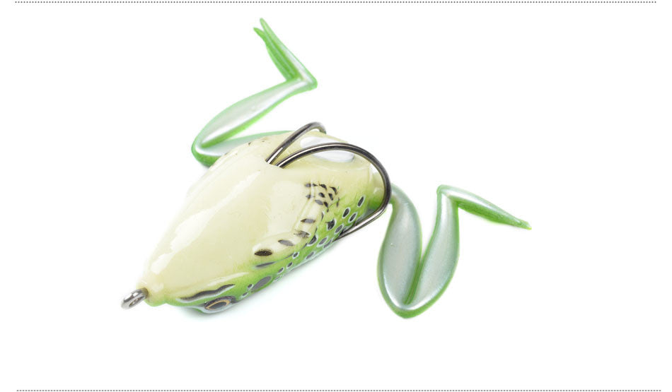 AllBlue Realistic Hollow Body Frog - Tackling The Water
