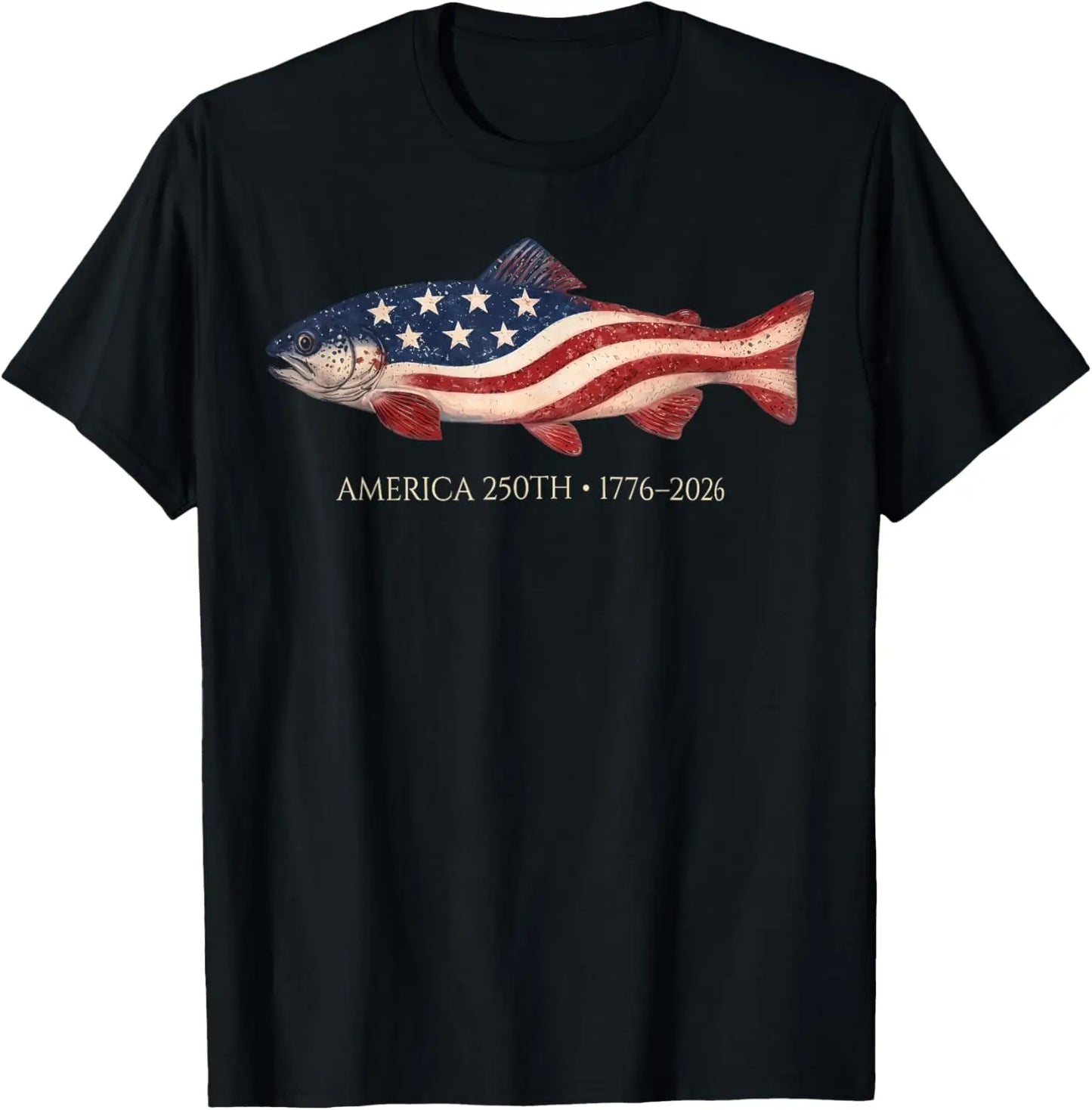 Trout Freedom 250 USA T-Shirt