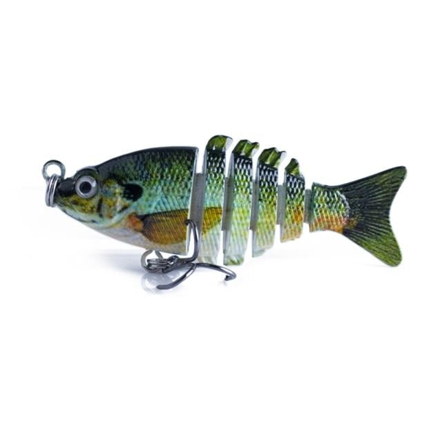 New Bluegill Glide Bait with Metal Joint artificial Bait Type 5