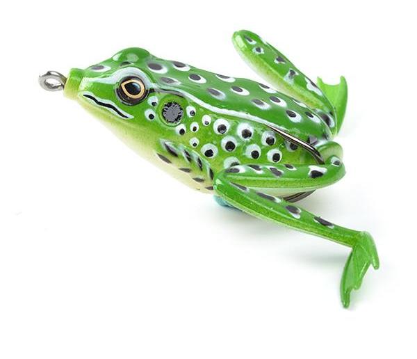 AllBlue Realistic Hollow Body Frog - Tackling The Water