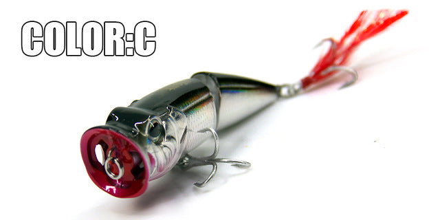 Bearking Jointed Popper - Tackling The Water