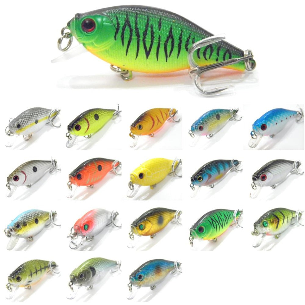 wLure Flat Body Mini Crankbait - Tackling The Water