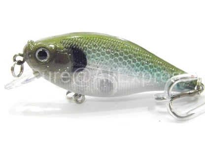 wLure Flat Body Mini Crankbait - Tackling The Water